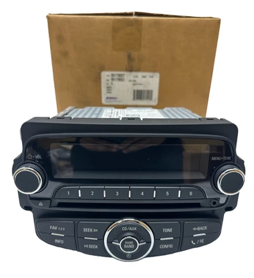 OEM 2013-2015 Chevrolet Sonic AM/FM CD Player Stereo Radio Control 95179057 Foto 1 de 4