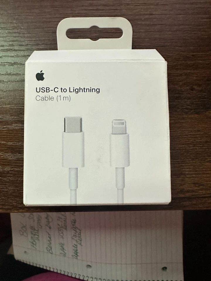 Cable Apple MQGJ2AM/A 1m USB-C a Lightning - Blanco Nuevo caja abierta Foto 1 de 1