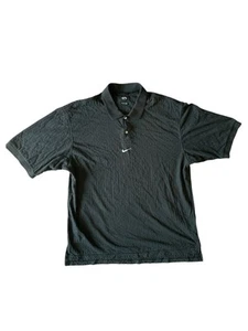 Men’s Vintage Nike Tiger Woods Yin Yang Black Center Check Golf Polo Shirt - 2XL - Picture 1 of 7