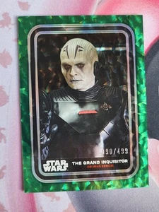 2023 Topps Star Wars Flagship Green /499 The Grand Inquisitor #43 Parallel - Picture 1 of 3