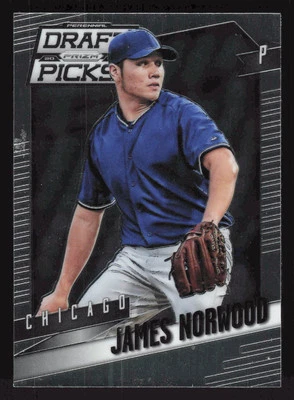 2014 Panini Prizm Perennial Draft Picks - #65 James Norwood - Chicago Cubs - Image 1 of 2
