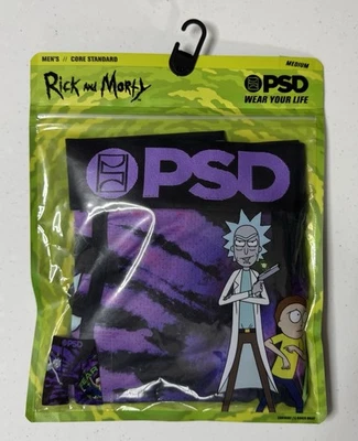 PSD Rick & Morty Men's Size Medium Fear Hole Boxer Briefs Underwear - Image 1 of 3
