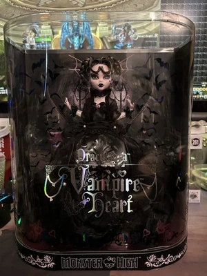 Monster High Draculaura Doll, Vampire Heart Extravagant Black Ballgown - Image 1 of 4