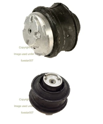 2 CORTECO 左 + 右发动机支持电机安装衬套适用于梅赛德斯 c230 sLk230 — 第 1/4 张图片
