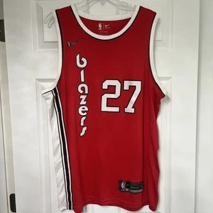 Nike Dri-fit Jusuf Nurkic Portland Trailblazers Jersey Size Large 48 NBA - Picture 1 of 10