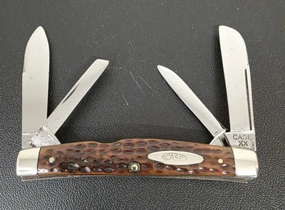 LINDA FACA DE CONGRESSO 1940-64 ESTOJO XX DUPLO X ERA 6488 OSSO VERDE GRANDE - Imagem 1 de 4