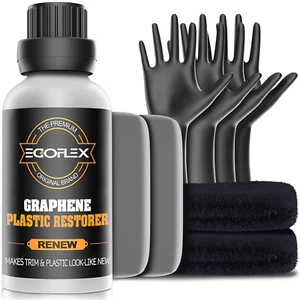 Graphene Plastic Restorer Trim Kit - Crystal Coating Plastic Restorer for Cars - Picture 1 of 12