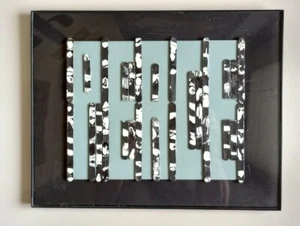 Art RECYCLE PEACE #4 - Picture 1 of 3