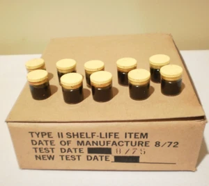 Plastilube Rifle Grease 2.5cc 10 Pots Original NOS - Picture 1 of 4