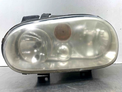 Faro delantero izquierdo del conductor VW Golf 2004 lente halógena Volkswagen OEM Foto 1 de 4