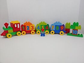 LEGO DUPLO Number Train 10558 99% Complete No instructions/box