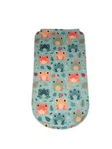 Newborn Baby Swaddle Sack The Simple Swaddle Soft Stretchy Cartoon Frogs - Picture 1 of 5