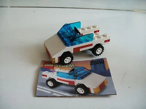 Lego Car in White (Lego nr: 2880) - Picture 1 of 1