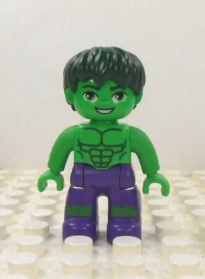 Lego Duplo Figura Hulk verde/púrpura Foto 1 de 3