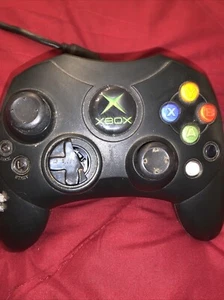PARTS / REPAIR OEM Microsoft Original Xbox Wired Controller S No Breakaway Cable - Picture 1 of 4