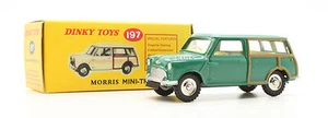 ATLAS EDITIONS REPLICA DINKY TOYS 197 MORRIS MINI-TRAVELLER MODEL (U21) - Picture 1 of 5