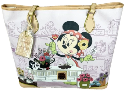 Nuevo Bolso de Mano Disney Dooney & Bourke 2018 Flor y Jardín Titular de Pasaporte Shopper - A Foto 1 de 4