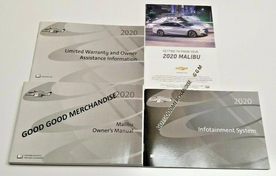 Chevrolet Malibu 2020 navegación manual del propietario Premier LT RS LS L I4 2,0 L 1,5 L  Foto 1 de 1