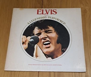 Elvis A Legendary Performer Vol. 1 vinyl LP (UK CPL10341, Booklet, EX) - Picture 1 of 8