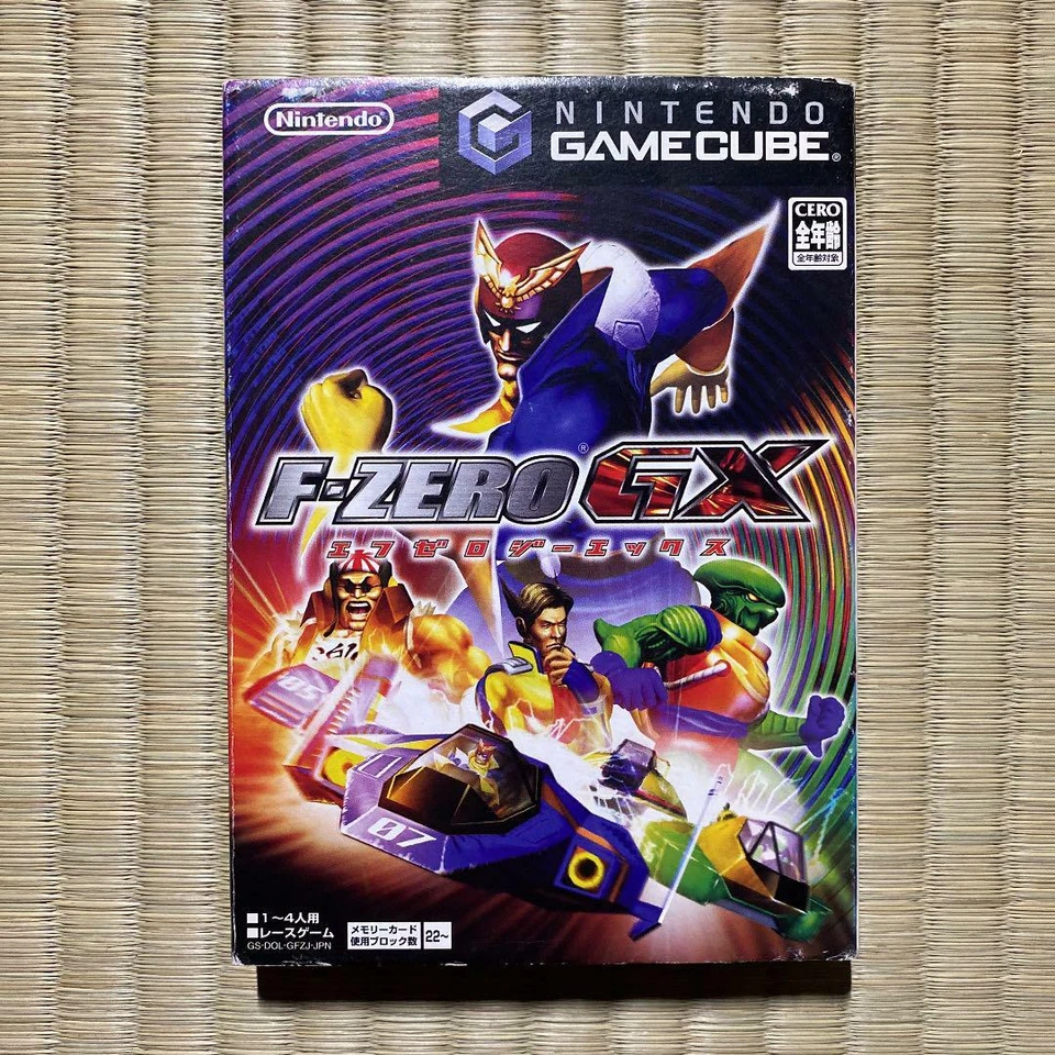 Nintendo Gamecube F-Zero GX w/ Cartridge, Case, Manual Japan Import - Image 1 of 4