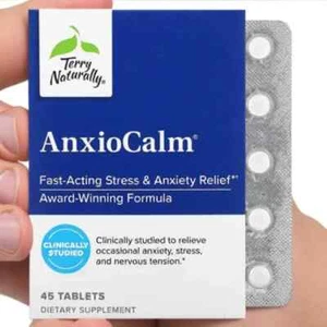 Terry Naturally, AnxioCalm, 45 Tablets - Picture 1 of 1