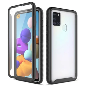 360 Full Shockproof Armor Phone Case Cover For Samsung S21 S20 FE A52s A22 A02s - Picture 1 of 12