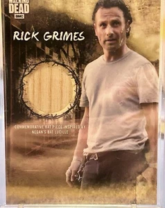 🔥Walking Dead “Bad Ass” Rick Grimes Bat Card #BR-RG🔥 - Picture 1 of 2