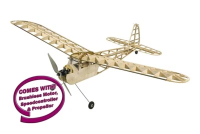 Cute Girl Vintage Style Balsa Kit Plane 1.15M (Inc Motor, ESC, Servos & Prop) - Image 1 of 4