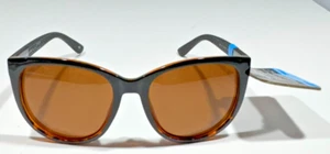 Foster Grant Polarized Sunglasses Tortoise, Cat-Eye 100% UVA-UVB NSO822 AVC - Picture 1 of 8