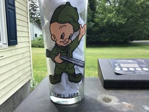 Elmer Fudd 1973 Looney Tunes Warner Bros / Pepsi 16 once Vetro da collezione - Foto 1 di 3