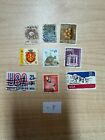 WORLDWIDE 9pcs post stamps collection mix -8