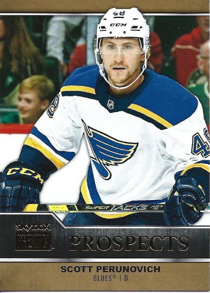Scott Perunovich #PP-19 - 2021-22 Skybox Metal Universe - Premium Prospects - Image 1 of 1