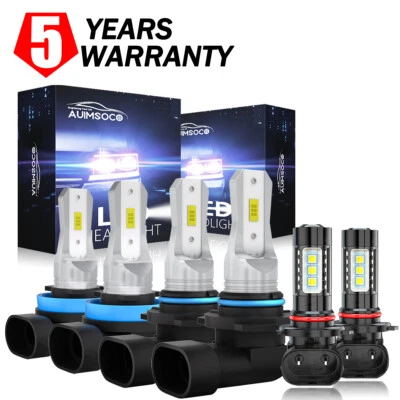 Faros LED de haz alto bajo y bombillas antiniebla para Ram 5500 2011-2015 Foto 1 de 4