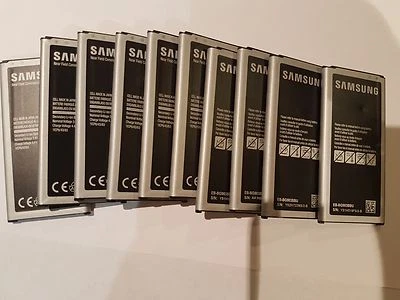 LOTE 100 baterías originales OEM Samsung S2 S3 S4 S5 Note 4 J3 J1 LG al por mayor a granel Foto 1 de 3