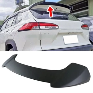 Matte Black V Type Rear Trunk Spoiler Fits For Toyota Cross XG10 SUV 2022-2024 - Picture 1 of 15