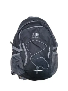 Karrimor Backpack Urban 30 Black Grey Lining Vintage - Picture 1 of 4