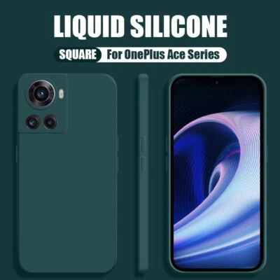 Liquid Silicone Case For OnePlus 9 Pro 8T 8 Pro 7T 7 ACE Soft Slim Rubber Cover - Image 1 of 4