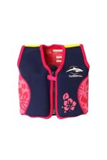 Konfidence Jacket Schwimmweste Navy/Pink Hibiscus Kinder-Schwimmweste NEOPREN 