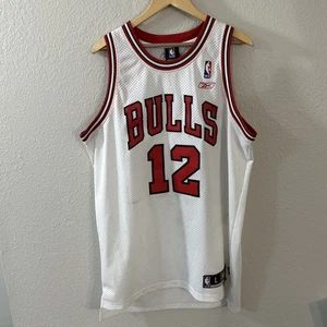 Vintage Kirk Hinrich Chicago Bulls  Jersey - Reebok - Size L +2” - White - Flaws - Picture 1 of 10