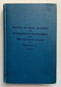 Ausbildungshandbuch Nationalgarde 1927 - Bild 1 von 3