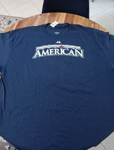 T-shirt uomo Majestic 2008 Yankee Stadium All-Star Game Derek Jeter taglia 2XL - Foto 1 di 4