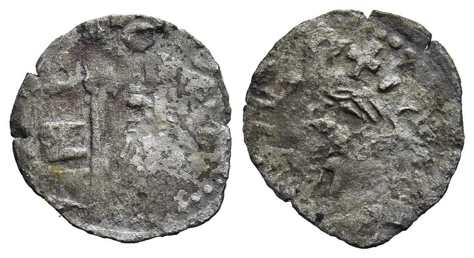 FITZ RUMANIA Valaquia Valaquia Dan II. Silver Ducat MBR 229var ¡RARO! ~AWA1000 Foto 1 de 1