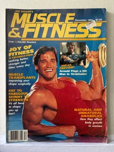 Muscle & Fitness Magazine December 1984 Cover Arnold Schwarzenegger 9514 - Picture 1 of 2