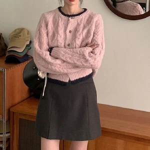 Crew Neck Sweater Female Clothing Brand New Condition Moderate Elasticity - Picture 1 of 5