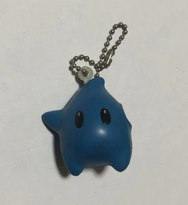 Mario Bros Estrella Azul Correa Apretar Llavero Juego Coleccionable, - Imagen 1 de 1