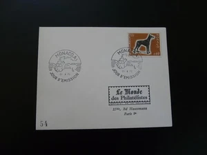 FDC Monaco 1970 dog international festival - Picture 1 of 1