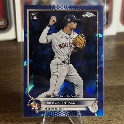 💎 Jeremy Peña Rookie Debut Sapphire 💎 - 2022 Topps Chrome #us276 Astros  - Image 1 of 2