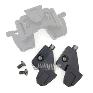 2Pcs CNC Machined J Arm NVG Mount Dovetail Shoes for AN/PVS-14 Binocular Bridge - Picture 1 of 6