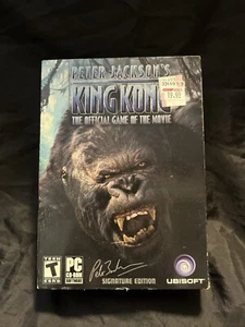 Peter Jackson's King Kong PC CD-ROM game Signature edition Video Game Sleeve - Picture 1 of 3