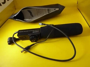 SONY ELECTRET ECM-K100 Retro Condenser Microphone Vintage Filming Camera - Picture 1 of 5
